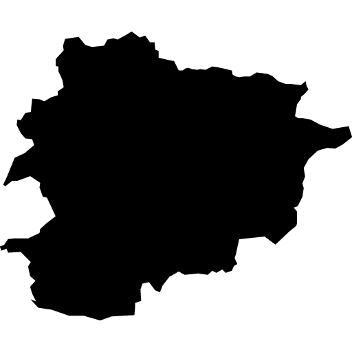 Umriss von Andorra
