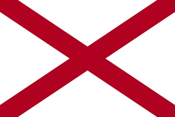 Flagge von Alabama