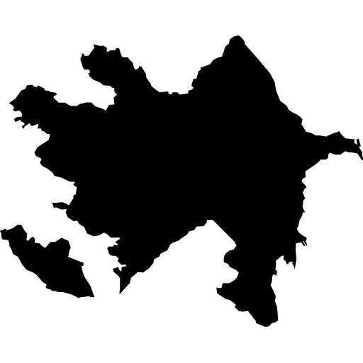 Umriss von Aserbaidschan
