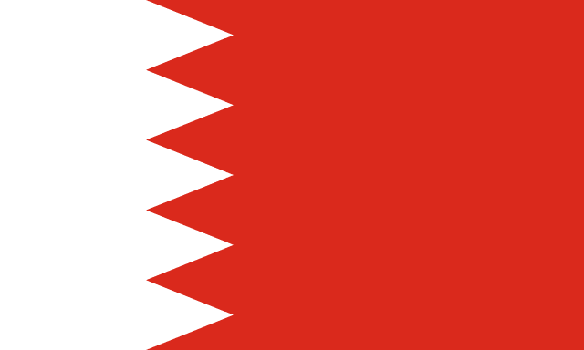 Flagge von Bahrain