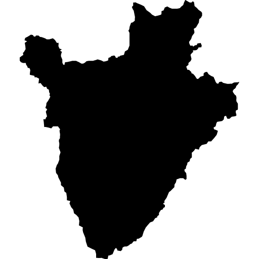 Umriss von Burundi