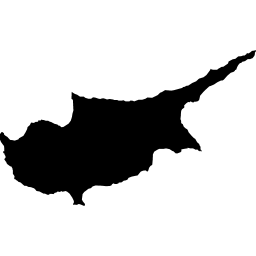 Umriss von Zypern