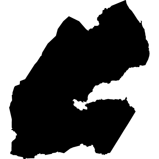 Umriss von Dschibuti