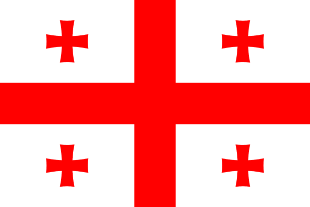 Flagge von Georgien