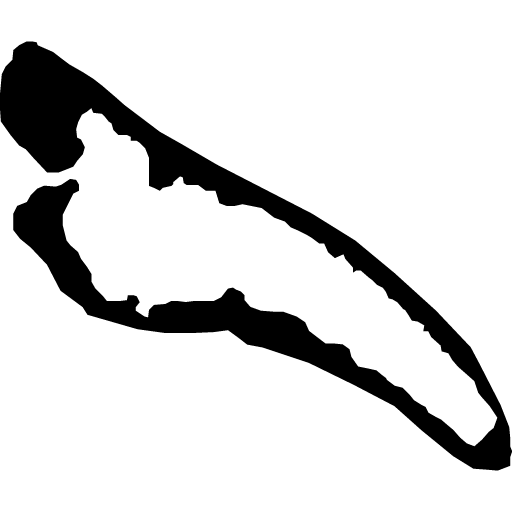 Umriss von Kiribati
