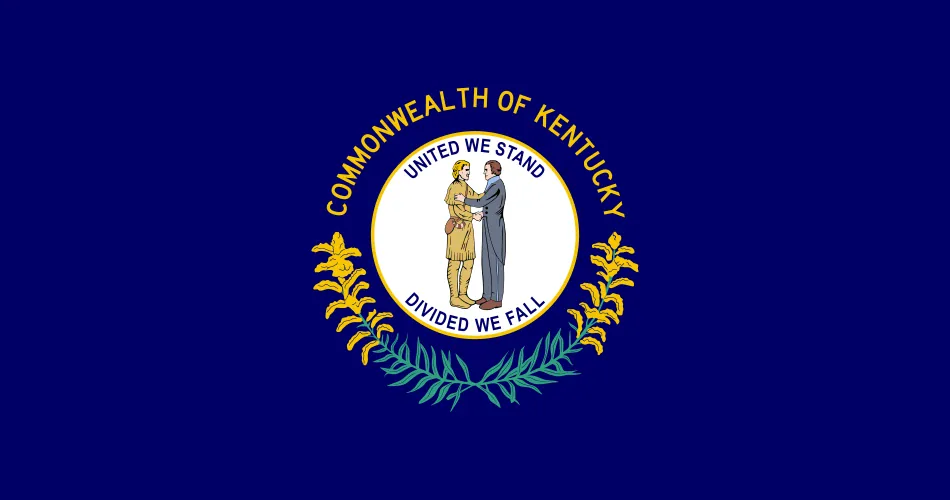 Flagge von Kentucky
