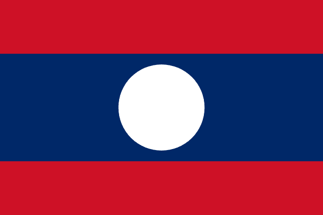 Flagge von Laos