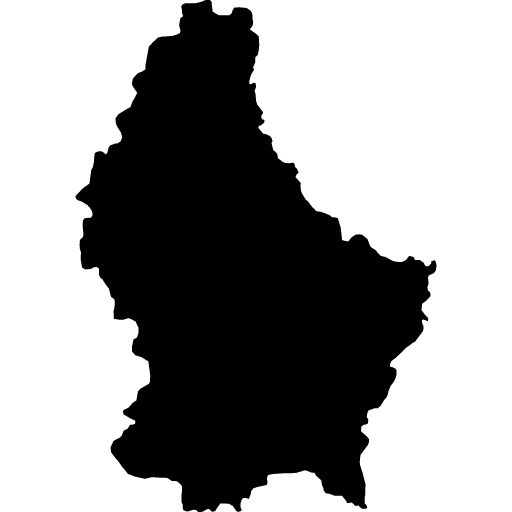 Umriss von Luxemburg