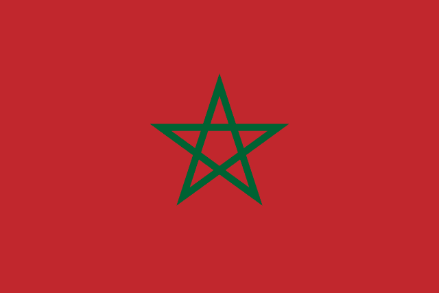 Bandera de Marruecos