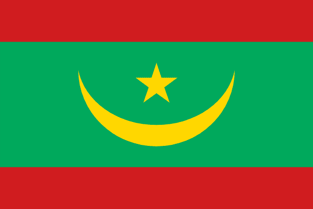 Bandera de Mauritania