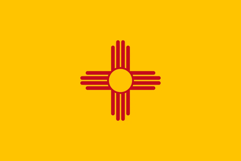 Flagge von New Mexico