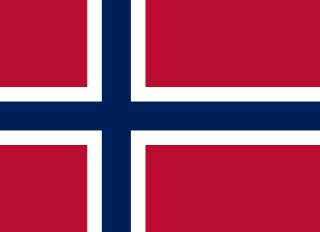 Flagge von Norwegen