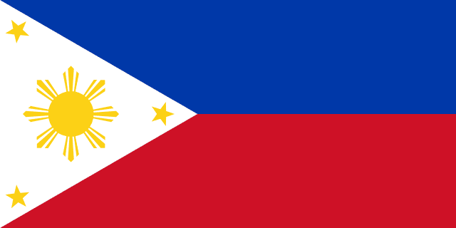 Flagge von Philippinen