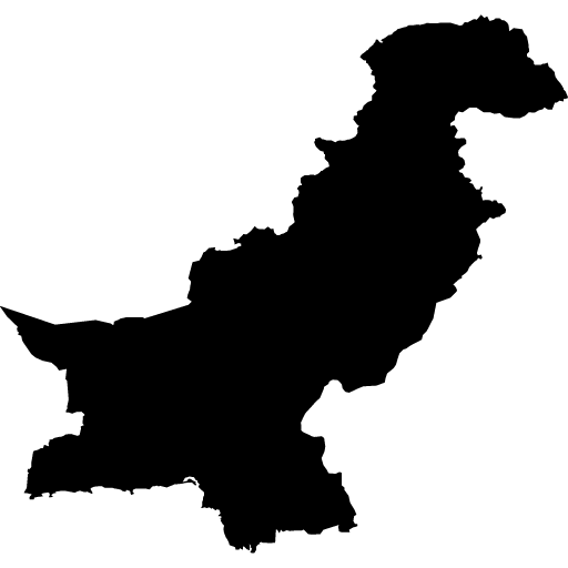 Umriss von Pakistan