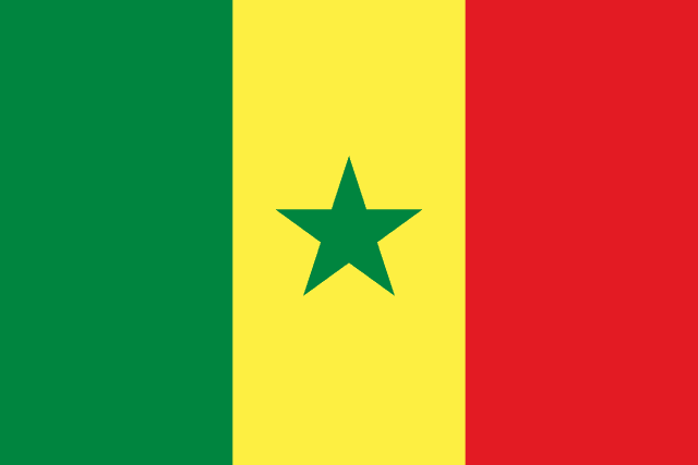 Bandera de Senegal