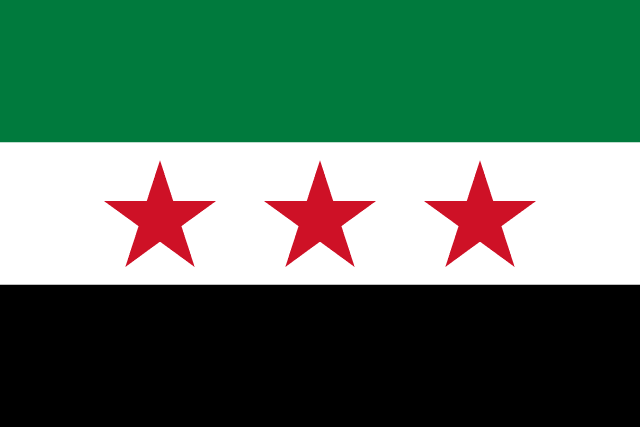 Flagge von Syrien