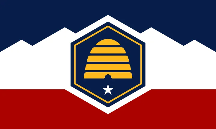 Flagge von Utah
