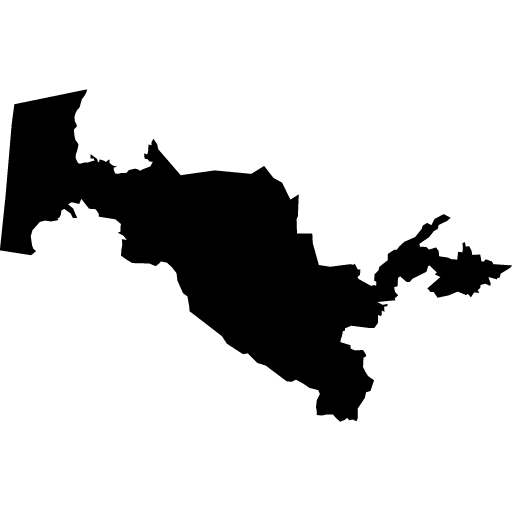 Umriss von Usbekistan