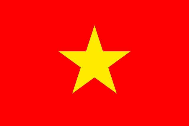 Flagge von Vietnam