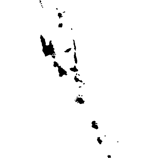 Umriss von Vanuatu