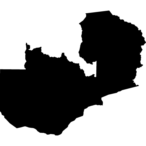 Umriss von Sambia