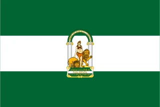 Flagge von Andalusien