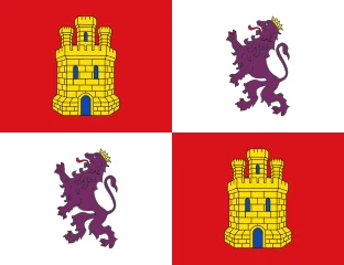 Flagge von Kastilien und León