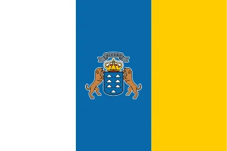 Flagge von Kanarische Inseln
