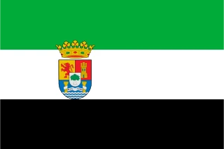 Flagge von Extremadura