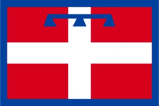 Flagge von Piemont