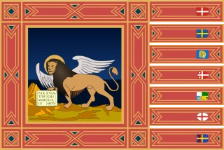 Flagge von Venetien