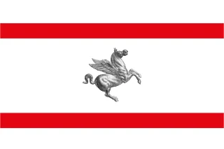 Flagge von Toskana
