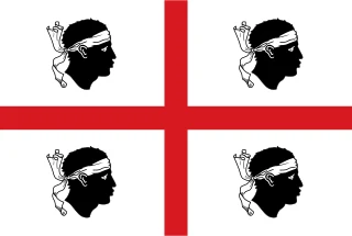 Flagge von Sardinien