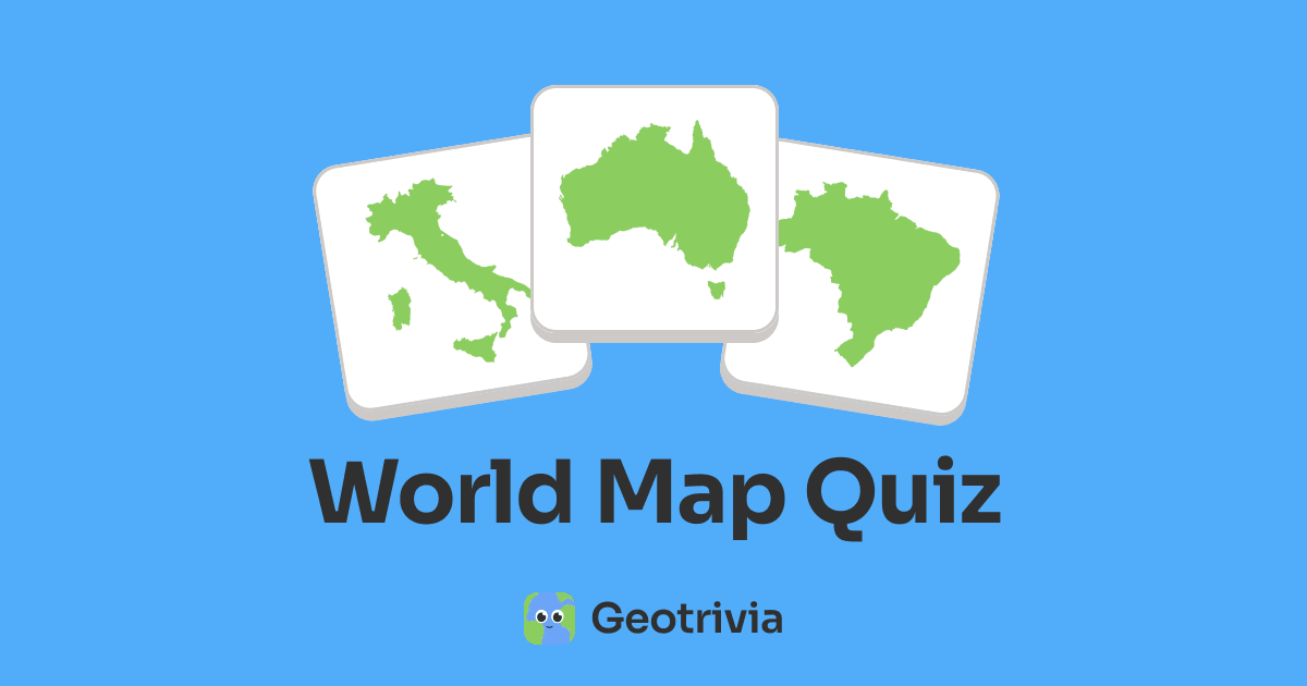 World Map Quiz – All 197 countries | Geotrivia